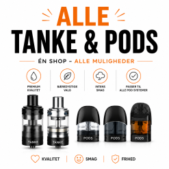 ALLE TANKE & PODS