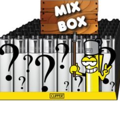 Clipper Large Mix Box Lighter (48stk/display)