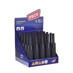 Proff Black Rubber Round Candle Lighter