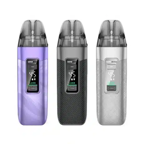 Vaporesso 2600mAh Luxe x3 2ml Kit www.jware .dk https://jware.dk/sv/produkt/vaporesso-2600-mah-luxe-x3-2-ml-paket/ Vaporesso 2600 mAh Luxe x3 2 ml-paket