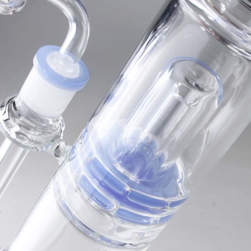 Black Leaf Bong Ufo Percolater Bong with Banger - Billede 2