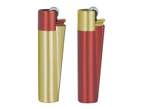 Clipper Metal Crown Jewels Large Lighter - Billede 2