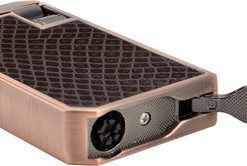 Alternative view of Passatore Sinclair 2-Jet Cigarlighter – Antik Kobber/Slangeskind 8 mm