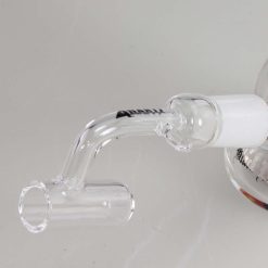 Alternative view of Black Leaf Mini Oil Bong, blue/multicolored