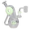 Blaze Recycle Bong Mobius for Oil Green www.jware .dk https://jware.dk/en/produkt/black-leaf-mini-oil-bong-egg-blue/