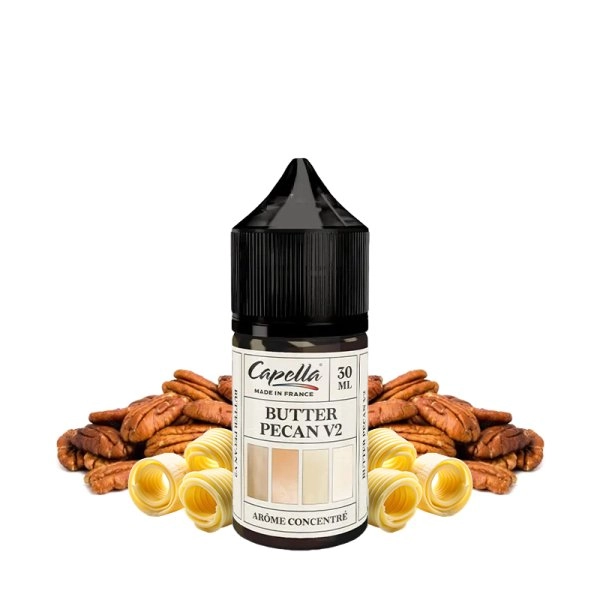 Capella Concentrate Butter Pecan V2 30 ml www.jware .dk https://jware.dk/produkt/capella-concentrate-butter-pecan-v2-30-ml/ Capella Concentrate Butter Pecan V2 30 ml
