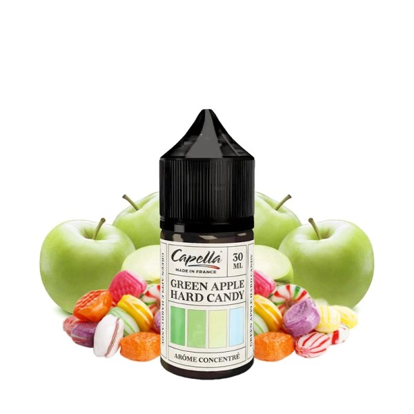 Capella Concentrate Green Apple Hard Candy 30 ml www.jware .dk https://jware.dk/sv/produkt/capella-concentrate-green-apple-hard-candy-30-ml/ Capella Concentrate Green Apple Hard Candy 30 ml
