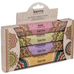 Karma Incense Stick Set: 4 Assorted Scents