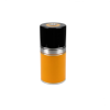 Passatore Humidor Aluminiumsroer Orange Sort til 7 Cigarer www.jware .dk https://jware.dk/en/produkt/myon-humidor-classic-black-and-red/