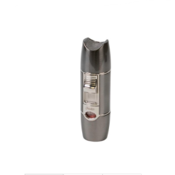 Passatore XL 3-Jet Cigarlighter – Gunmetal Satin med 8 mm Cigarpunch & Cigarholder