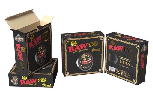 Raw Black Stash Clock - Billede 4