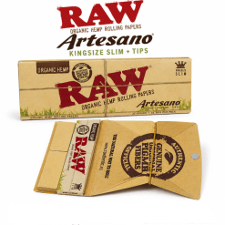 Raw Organic Artesano Kingsize Slim + Tips
