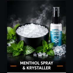 Mentolspray och kristaller