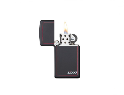Zippo Slim Black Border – 60001438 - Image 2