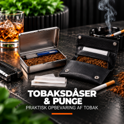 Tobaksburkar och -påsar
