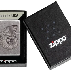 Alternative view of Zippo 121FB Shell Emblem Lighter