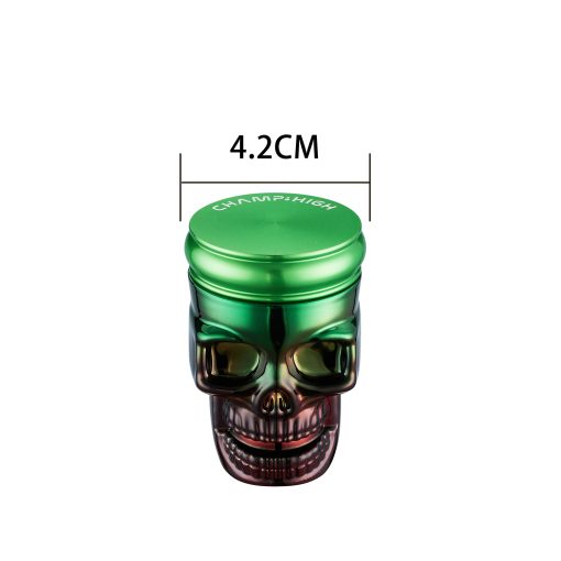 Champ High Metal Skull Head Grinder 42mm 3-Parts - Billede 2