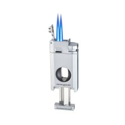 Alternative view of Silver Match Double 2-Jetflame Lighter + Cutter