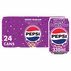 Pepsi Cherry Vanilla Zero 24 x 330 ml