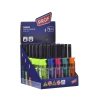 Prof Transparent Round Candles Lighter www.jware .dk https://jware.dk/produkt/prof-purple-flowers-inanga-lighter/