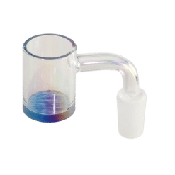 Quartz Banger with Rainbow Effect Clear SG 19