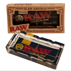 Raw Glas Askebæger Sort