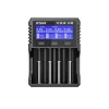 Xtar Smart Charger VX4 V2 www.jware .dk https://jware.dk/sv/produkt/fumytech-adapter-foer-snabbladdning-25w-usb-c/